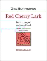 Red Cherry Lark Concert Band sheet music cover